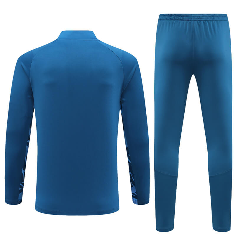 Sudadera de Entrenamiento Manchester City 2023/2024 Azul/Blanco Kit